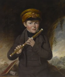 John Gurney, pieni huilusoittaja, n. 1800