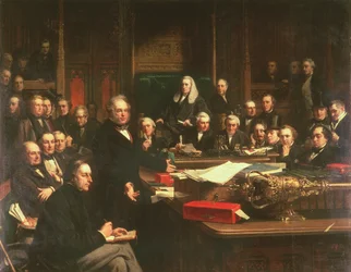 Lordi Palmerston puhui alahuoneessa Ranskan sopimusta koskevien keskustelujen aikana helmikuussa 1860, 1863 (katso myös 107820-21)