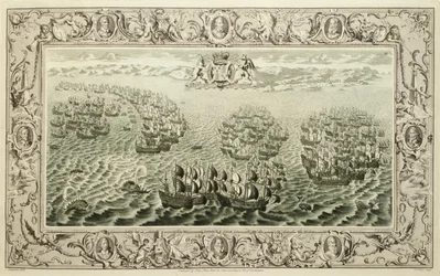 Armada (kaiverrus kuvakudoksesta), 1739