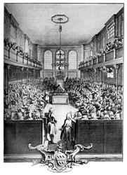 Alahuoneen sisustus, Westminster, Lontoo, 1742, c1902-1905.