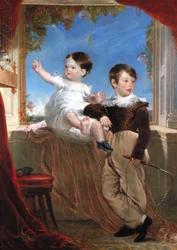 "John Strange Williams ja Sarah Ann Williams", 1830.
