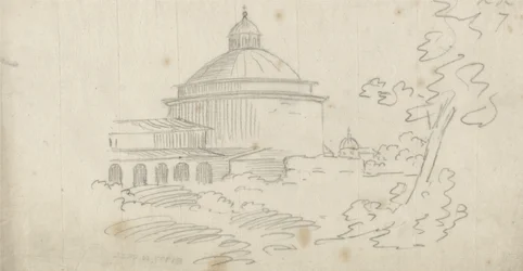 Ariccia (grafiitti paperille)