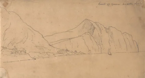 Genovan rannikko kohti Lericiä