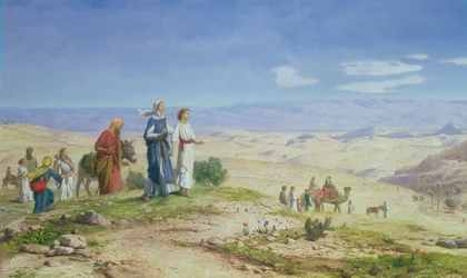 Jerusalemin ulkopuolella, 1878 (öljy kankaalle aluksella)