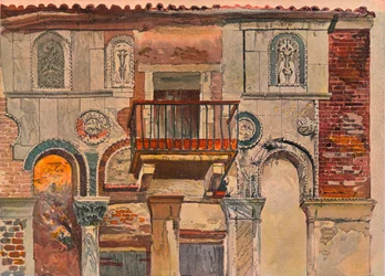 Fondaco De Turchi, Venetsia, 1853