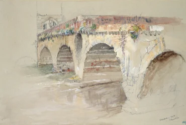 Ponte della Pietra, Verona, 14.-17.6.1869