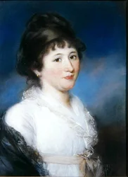Susan Gines (rouva Barber) (pastelli)