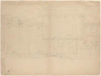 Eretheum, West Elevation [vasen puoli]