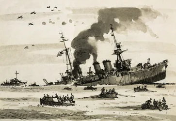 Maltan operaation jälkeen vuonna 1942 brittiläiset hävittäjät upottivat Cairo-aluksen.