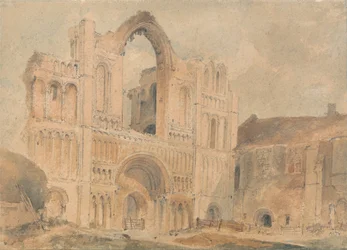 Castle Acre Priory, Norfolk, länsirintama