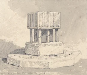 Fontti Caisterin kirkossa, Norfolk