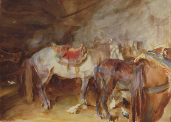 Arab Stable, n. 1905-06 (wc paperilla)