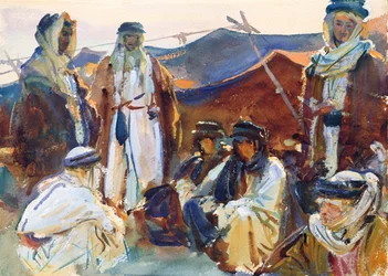 Beduiinileiri, 1905-06 (wc paperilla)