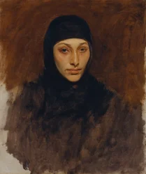 Egyptiläinen nainen, 1890-91