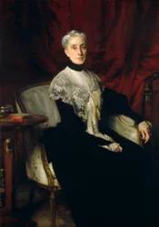 Ellen Peabody Endicott Rouva William Crowninshield Endicott, 1901.