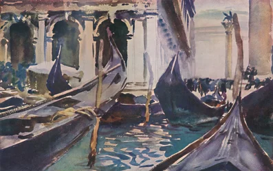 Piazzettan gondolit, c1904, 1925.