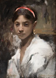 Capri-tytön pää, 1878
