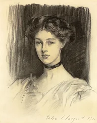Eva Katherine Balfourin, myöhemmän Lady Buxtonin, muotokuva