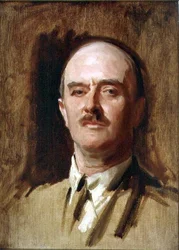 Kenttämarsalkka varakreivi Allenbyn (1861-1936) muotokuva (öljy kankaalle)