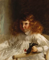 Muotokuva Leroy Kingistä nuorena poikana, 1888