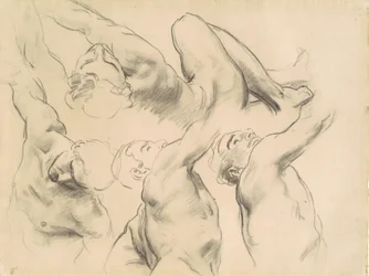 Studies for Heaven and Hell, 1903-1916.