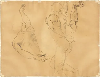 Studies of Mile Alaston [verso], 1918-1919.
