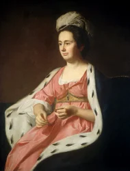 Abigail Smith Babcock, rouva Adam Babcock, noin 1774.