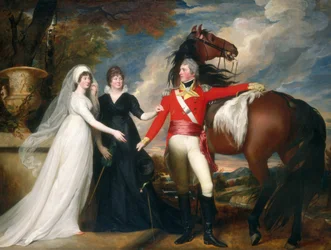 Eversti William Fitch ja hänen sisarensa Sarah ja Ann Fitch, 18001801.