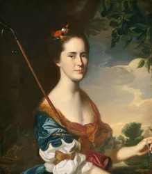 Elizabeth Gray Otis Rouva Samuel Alleyne Otis, c. 1764.