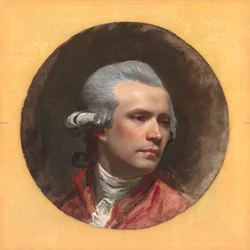 Omakuva, noin 1780-84 (öljy kankaalle).