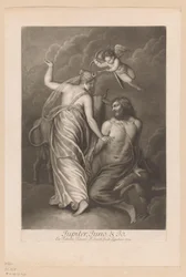 Jupiter, Juno ja Io Jupiter, Juno & Jo (otsikko esineessä) Liefdesaffaires van de goden (sarjan nimi) Loves of the Gods (sarjan nimi)