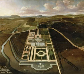 South Prospect of Hampton Court, Herefordshire, n. 1705