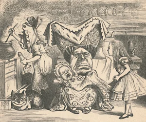 Alice, herttuatar ja vauva, 1889
