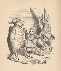 Pilkikilpikonna, Alice ja Gryphon, 1889