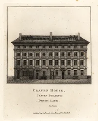 Craven House, Craven Buildings, Drury Lane, Lontoo