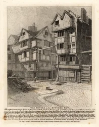 Vanhoja taloja Butcher Row