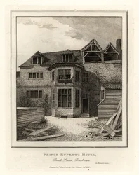 Prinssi Rupertin talo, Beech Lane, Barbican