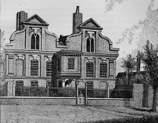 Vanha kartano, Hackney, 1800 1911