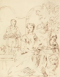 Nainen ja kakadu