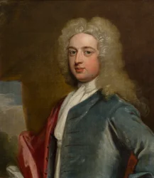 Sir Orlando Bridgemanin muotokuva, 4th Bt (1695-1764), n. 1715-39 (öljy kankaalle)