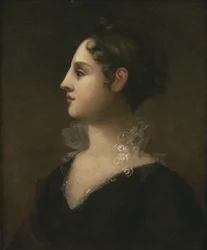 Theodosia Burr (rouva Joseph Alston, 1783-1813), 1802. Öljy kankaalle