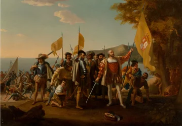 Kolumbuksen maihinnousu, 1800-luvun toinen puoli.