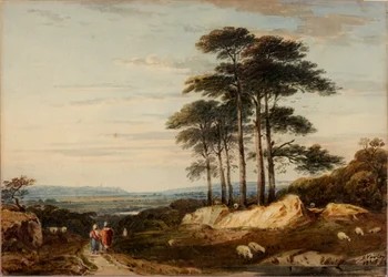 Maisema, 1835.