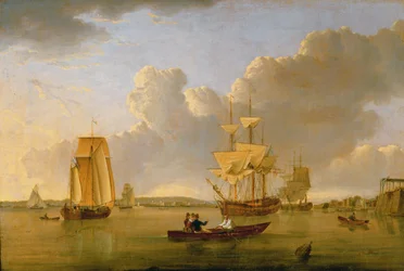 Deptford on Thames, josta on kaukainen näkymä Greenwichiin