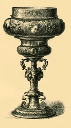Tuplakuppi, c1590, 1881.