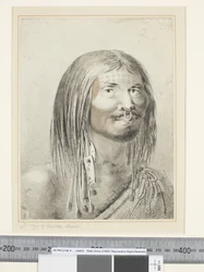 F.21 A Man of Nootka Sound, n. 1773-84 (akvarelli)