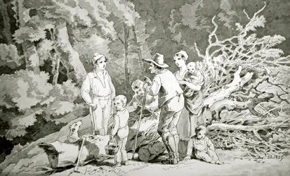 Puunhakkurin perhe