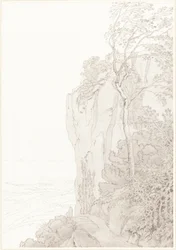Sheer Cliffs yläpuolella Coastal Road