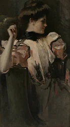 Nuori tyttö, n. 1902