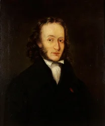 Niccolò Paganinin muotokuva 1782-1840, 1836